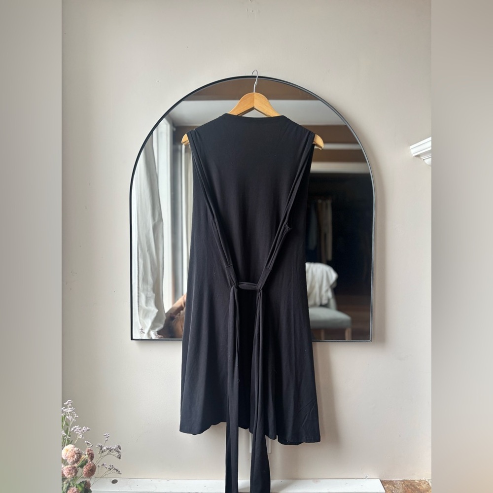 SMASH & TESS | sleeveless black cardigan | size s/m - Picture 3 of 3